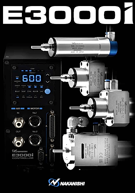 NAKANISHI Yüksek Devirli Hız Kafası Sistemlerinde Yeni Nesil Kontrol Üniteleri